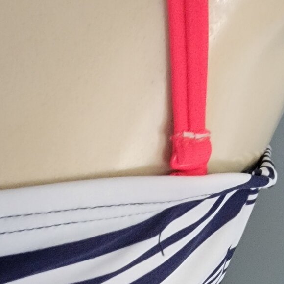 Old Navy Stars Stripes Bikini Top Junior  Red White Blue - Picture 5 of 6